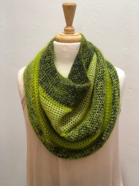 Cro-Cooma Cowl - Four Purls Yarn Shop